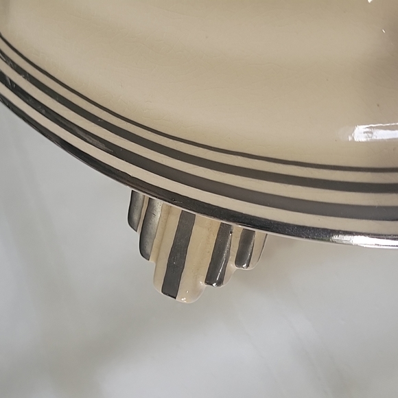 RARE 1920s Leigh Ware Ultra-Shaped Astoria Casserole Dish - Picture 5 of 16